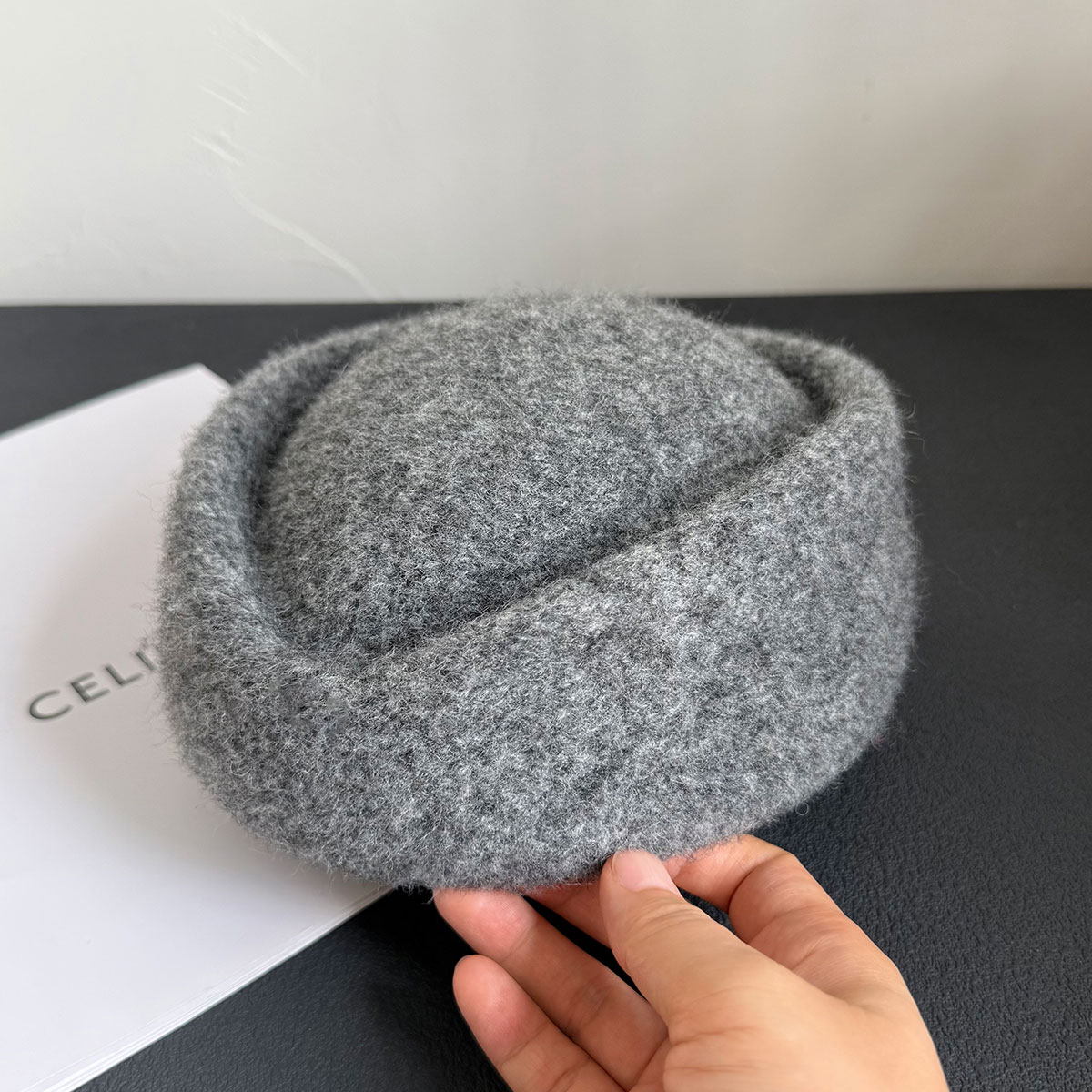 Fedora Hat Wool - Fashion Winter Vintage Wool Blend Beret