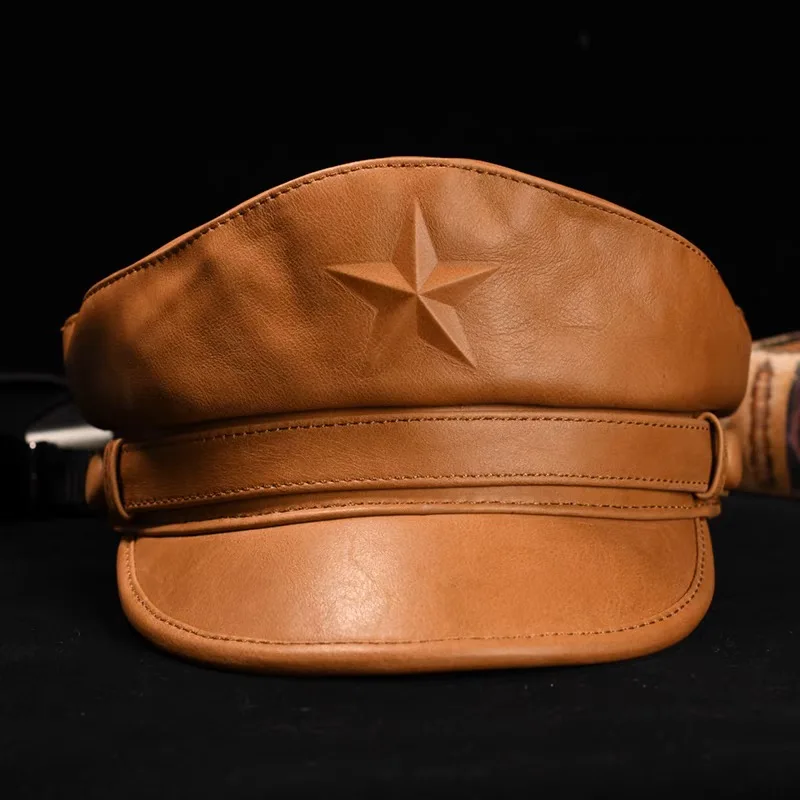 Novel Army Cap For Men Retro F - đánh giá và giá Snapback Hat Flat