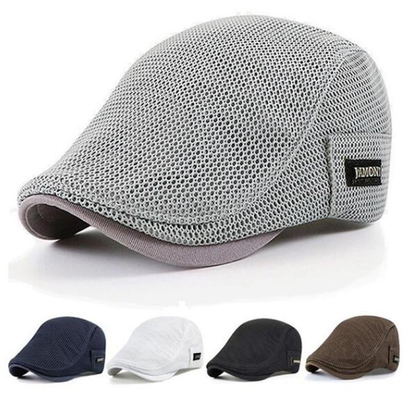 Mens Mesh Newsboy Beret Cabbie - đánh giá và giá Newsboy Cap Ivy