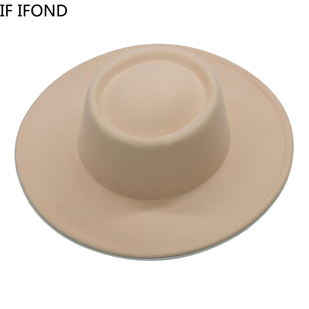 Vành Tròn Fedora Nam Nữ 8.5CM  - đánh giá và giá Fedora Hat Wool