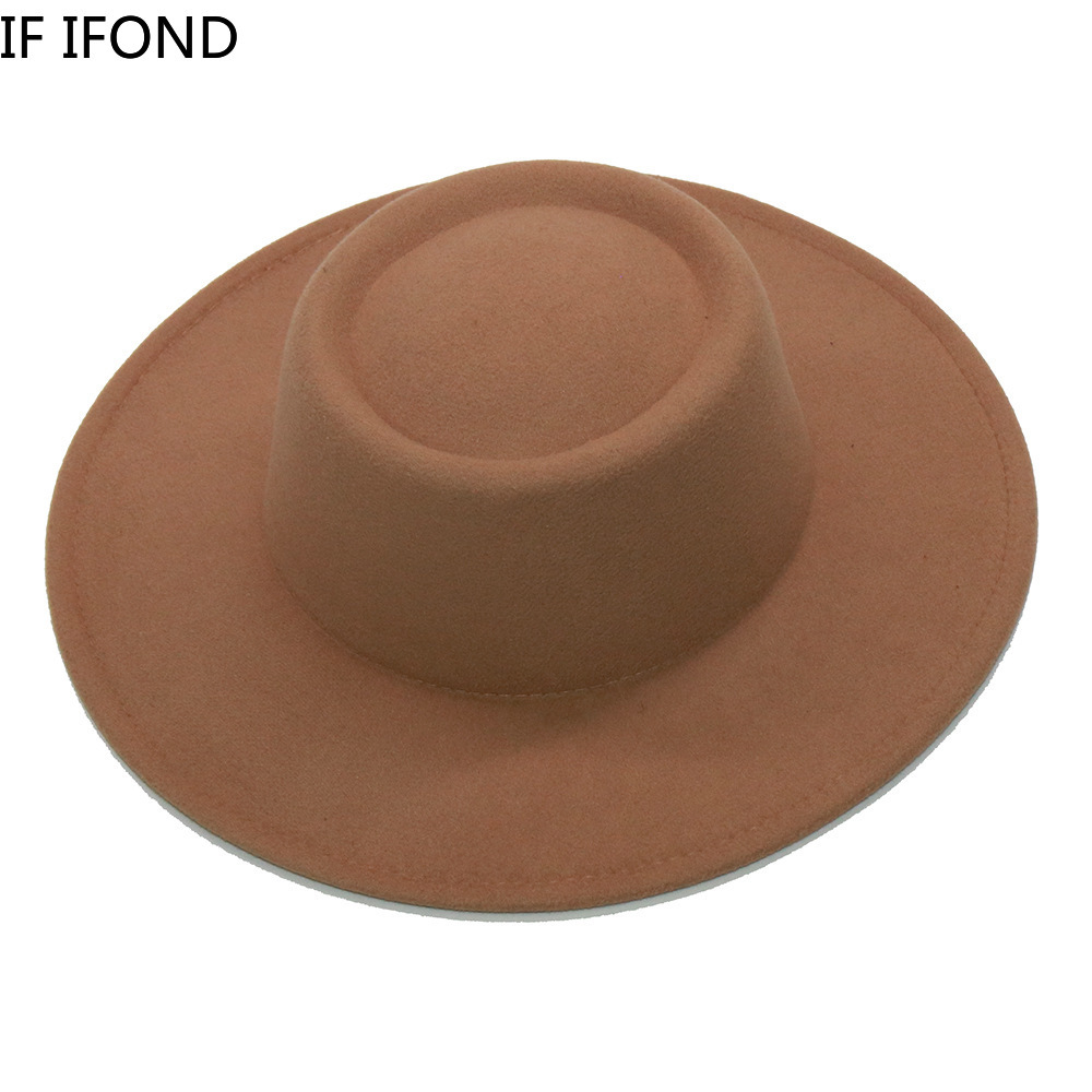 Vành Tròn Fedora Nam Nữ 8.5CM  - đánh giá và giá Fedora Hat Wool