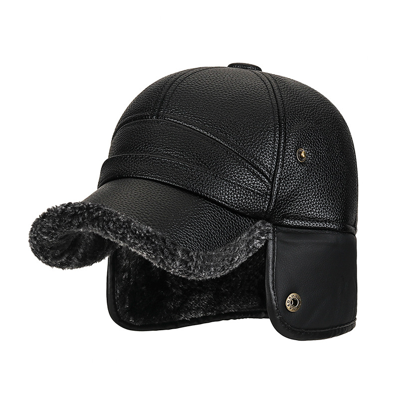Middle-Aged And Elderly Fur Ha - đánh giá và giá Baseball Cap Structured