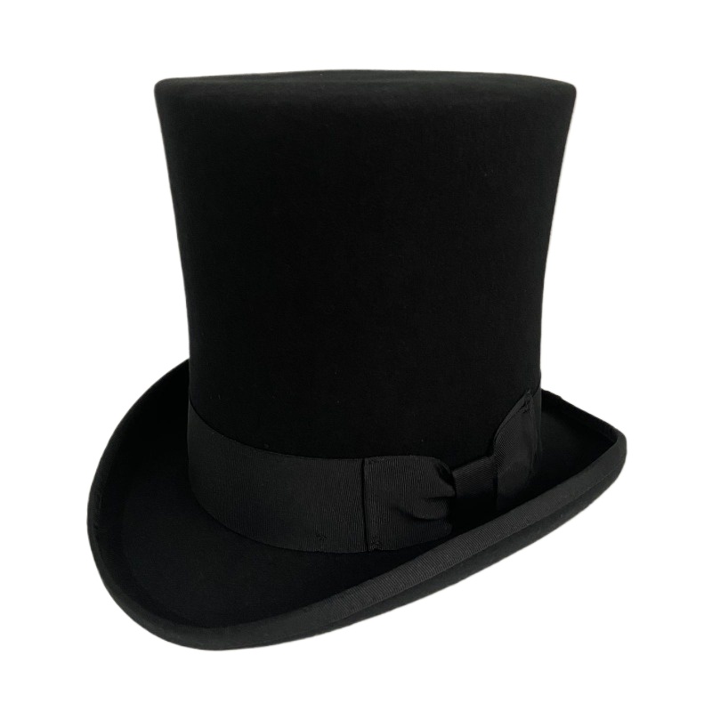 Black Wool Felt Top Hat Men's  - đánh giá và giá Fedora Hat Wool