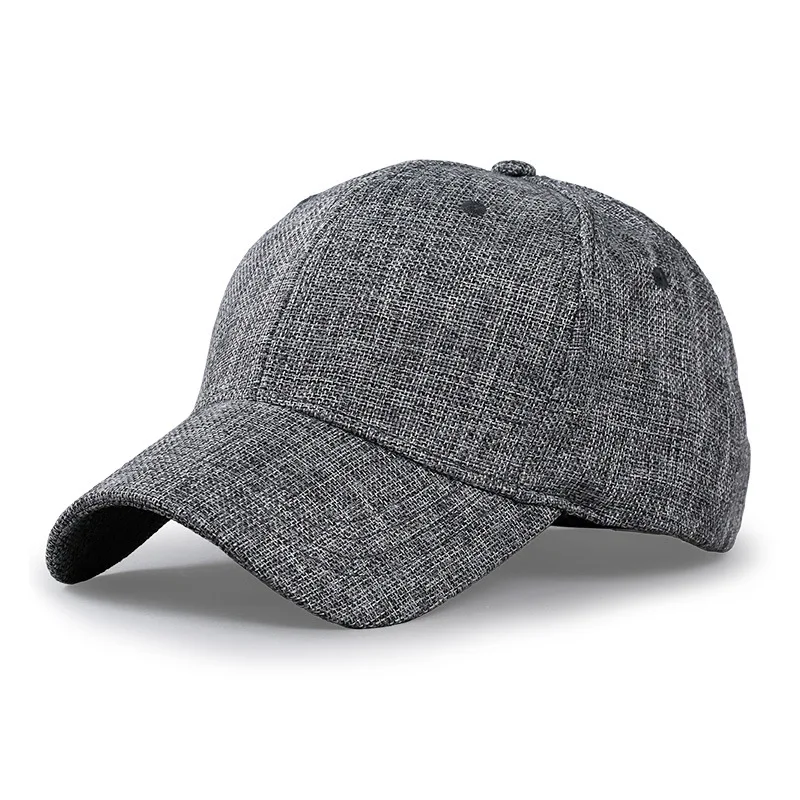 Oversize XXL Faux Linen Men Wo - đánh giá và giá Baseball Cap Structured
